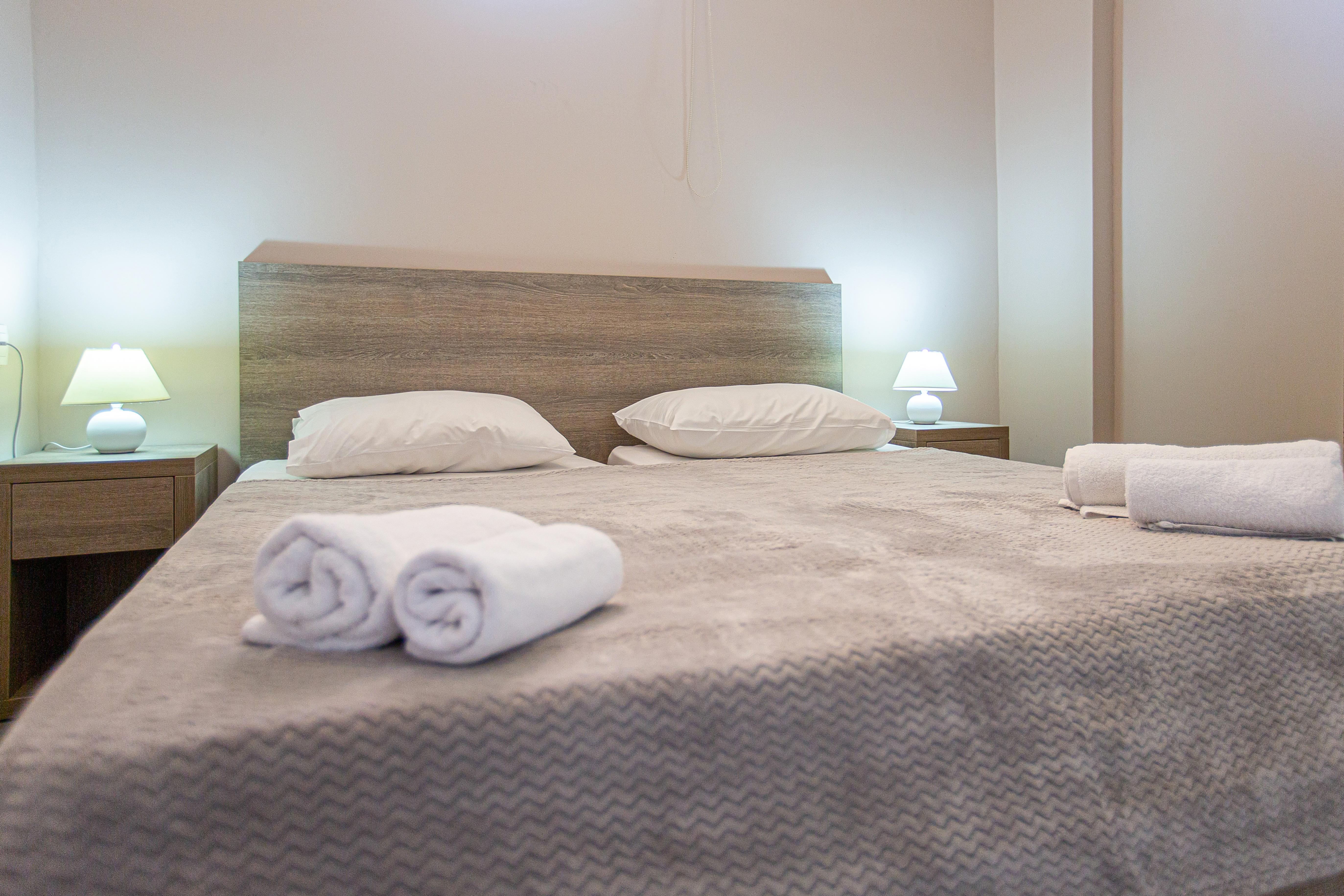 Hermes Hotel Malia Bagian luar foto