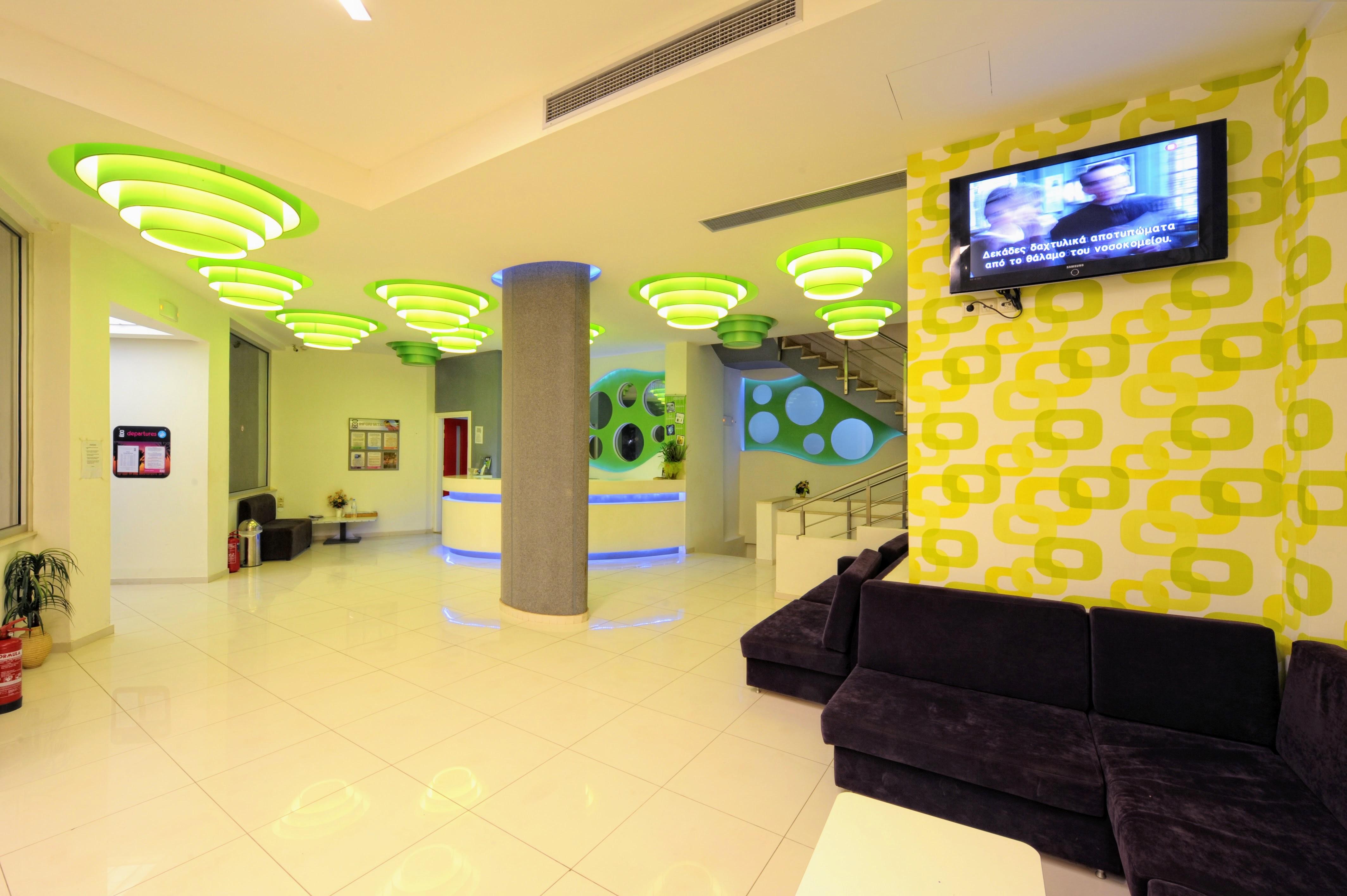 Hermes Hotel Malia Bagian luar foto